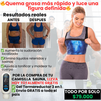 Llévate la Camisilla Osmotex + Gel Termorreductor al mejor precio 🤩